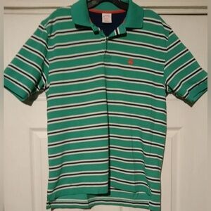 Brooks Brothers Stripted Polo Shirt Medium